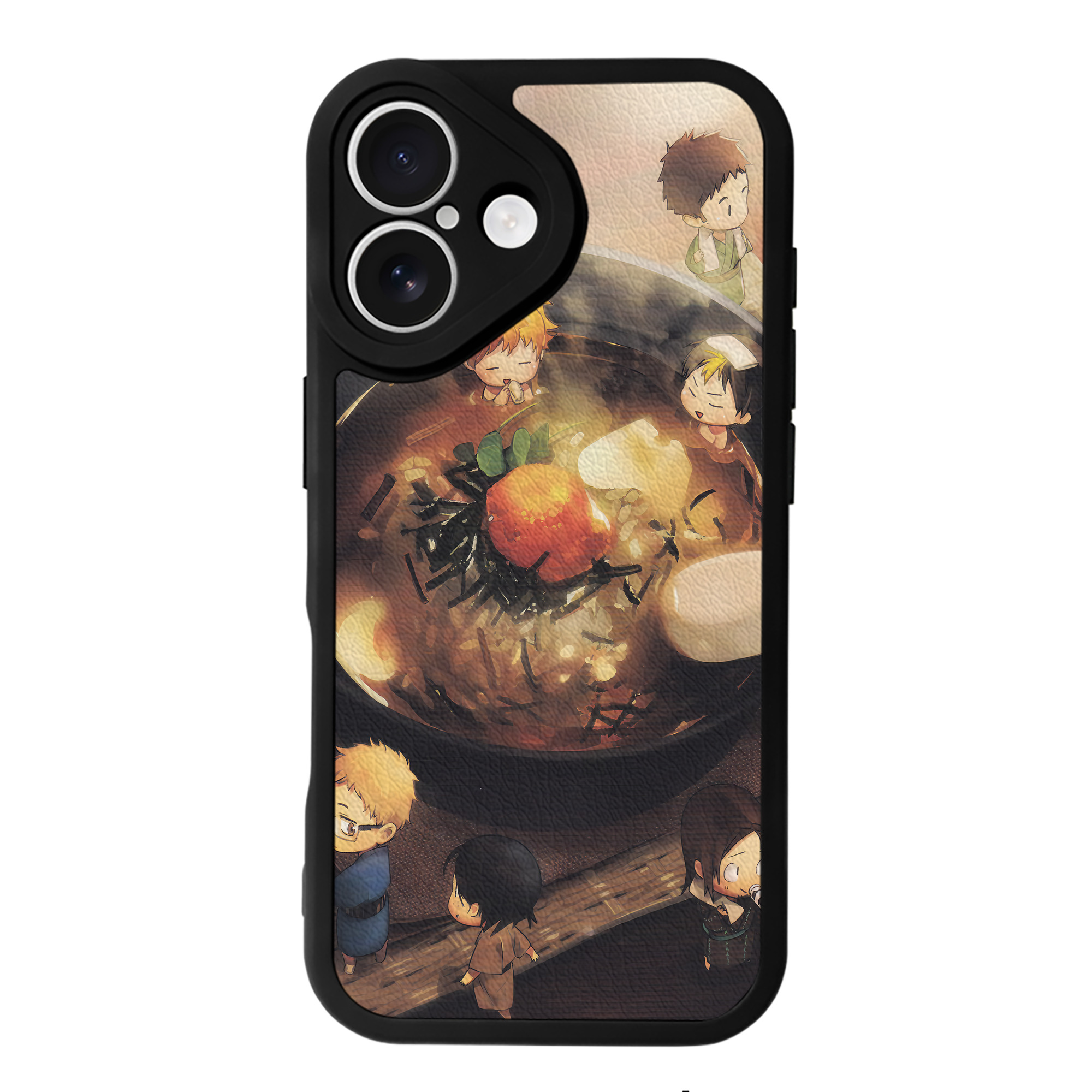 （画像用） ハイキュー!! Haikyu!! 【iPhone 16シリーズ対応】シリコンスマホケース（レザー調） 材質：シリコン